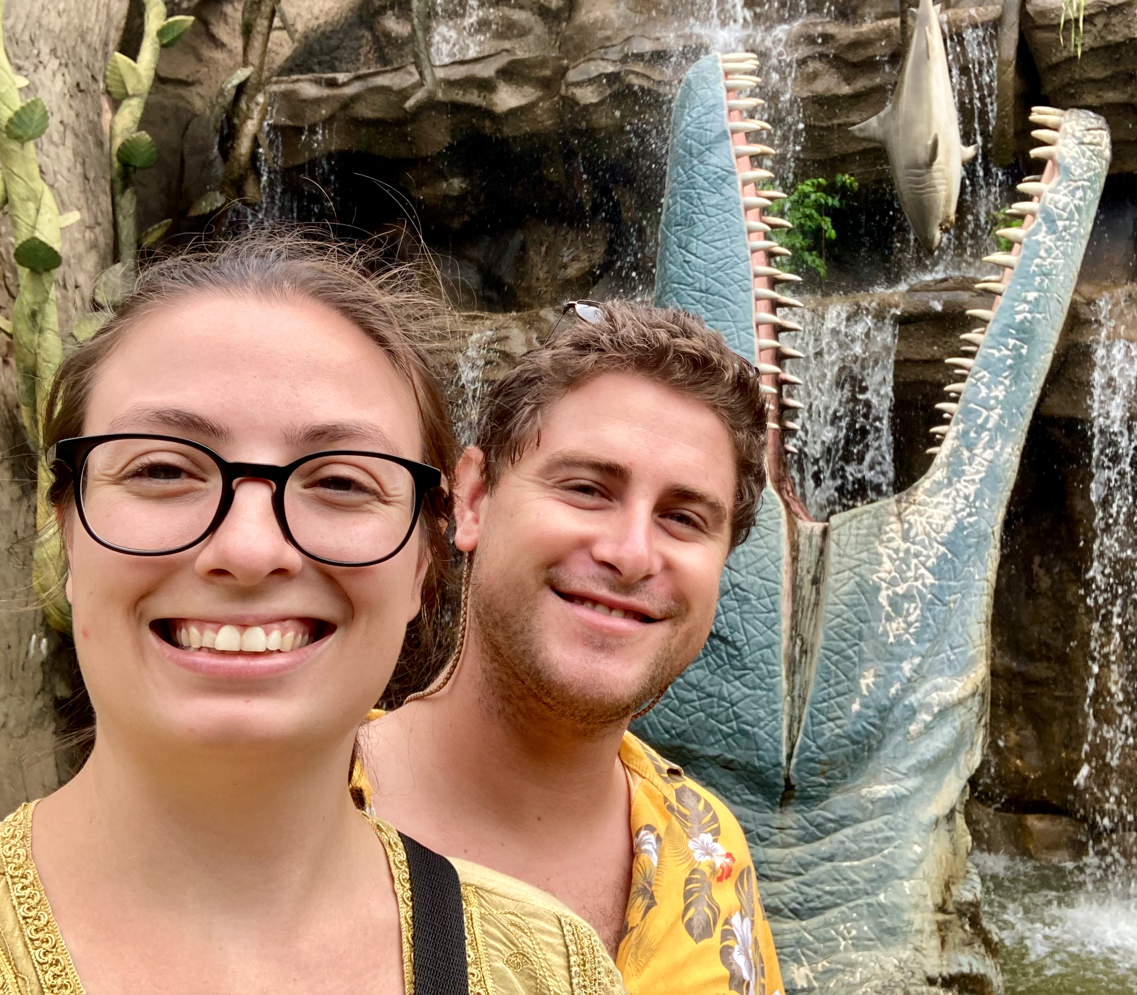 having fun at dinosaur alive theme park phnom penh